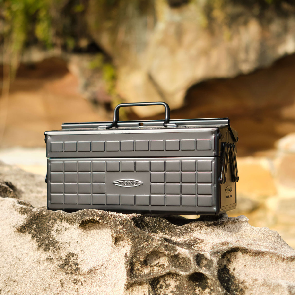 TOYO Cantilever Toolbox ST-350 MG (Moss green)