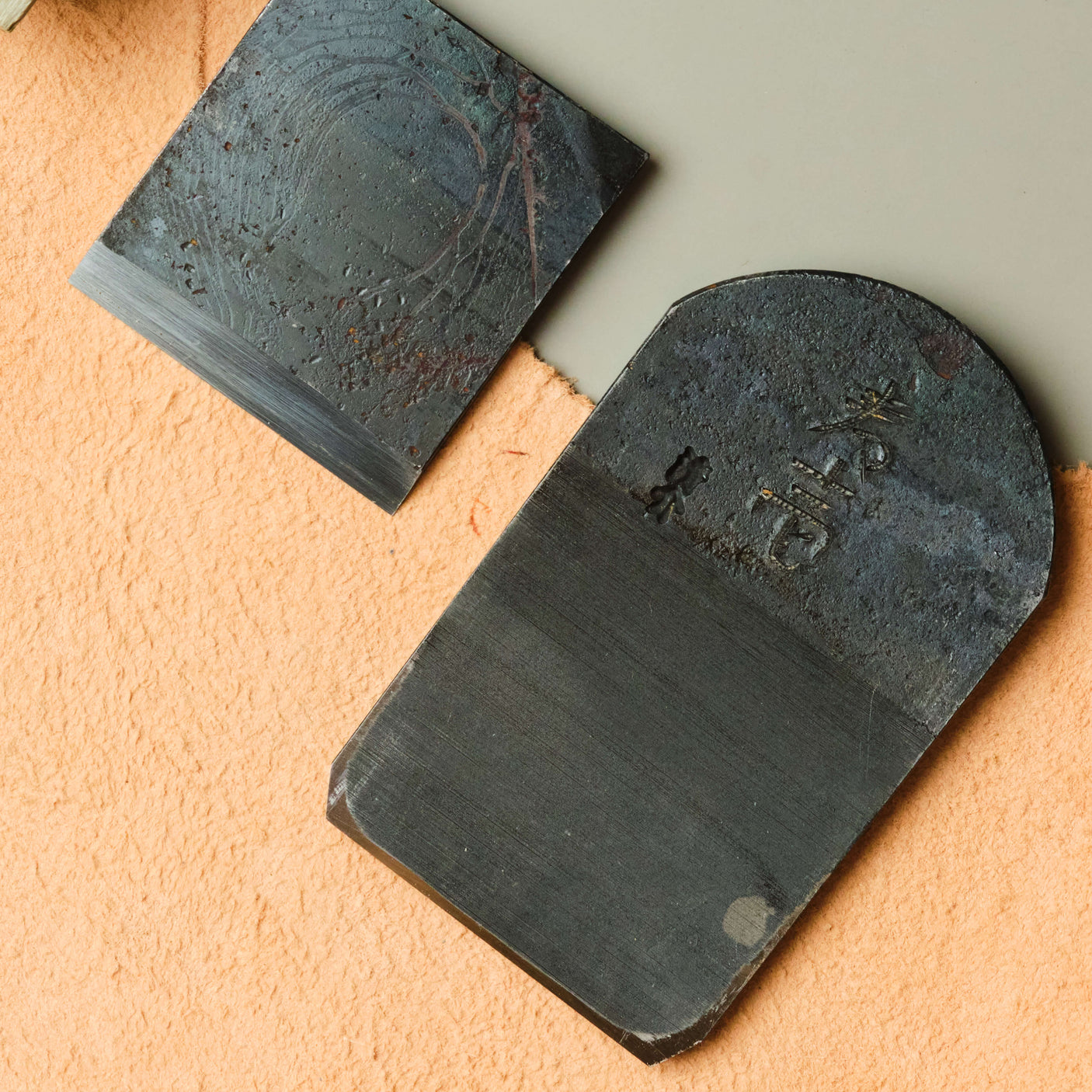 54mm Hiraganna - Blue Paper Steel