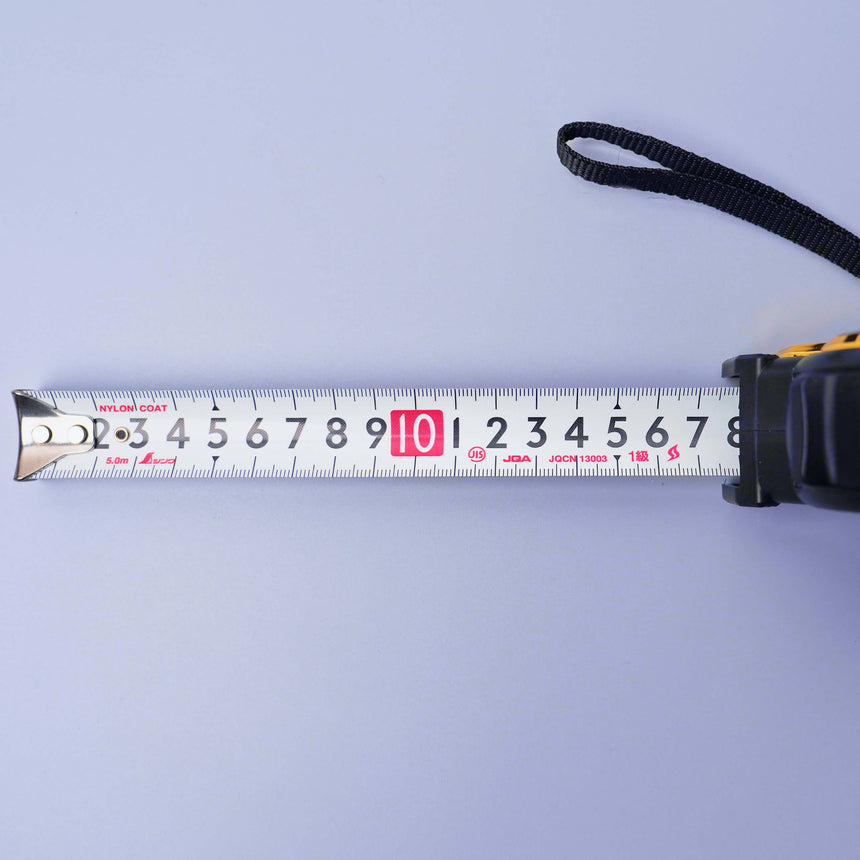 5m Convex Dual Mag Measuring Tape with Holder