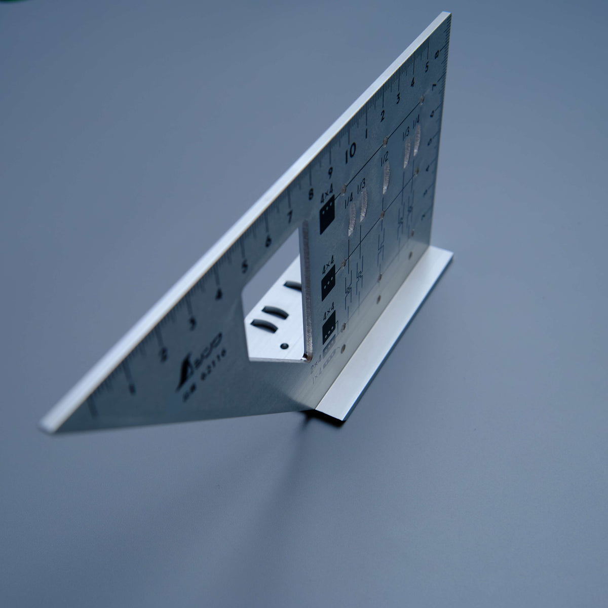Aluminium Speed Square Gauge for 2x4 Lumber
