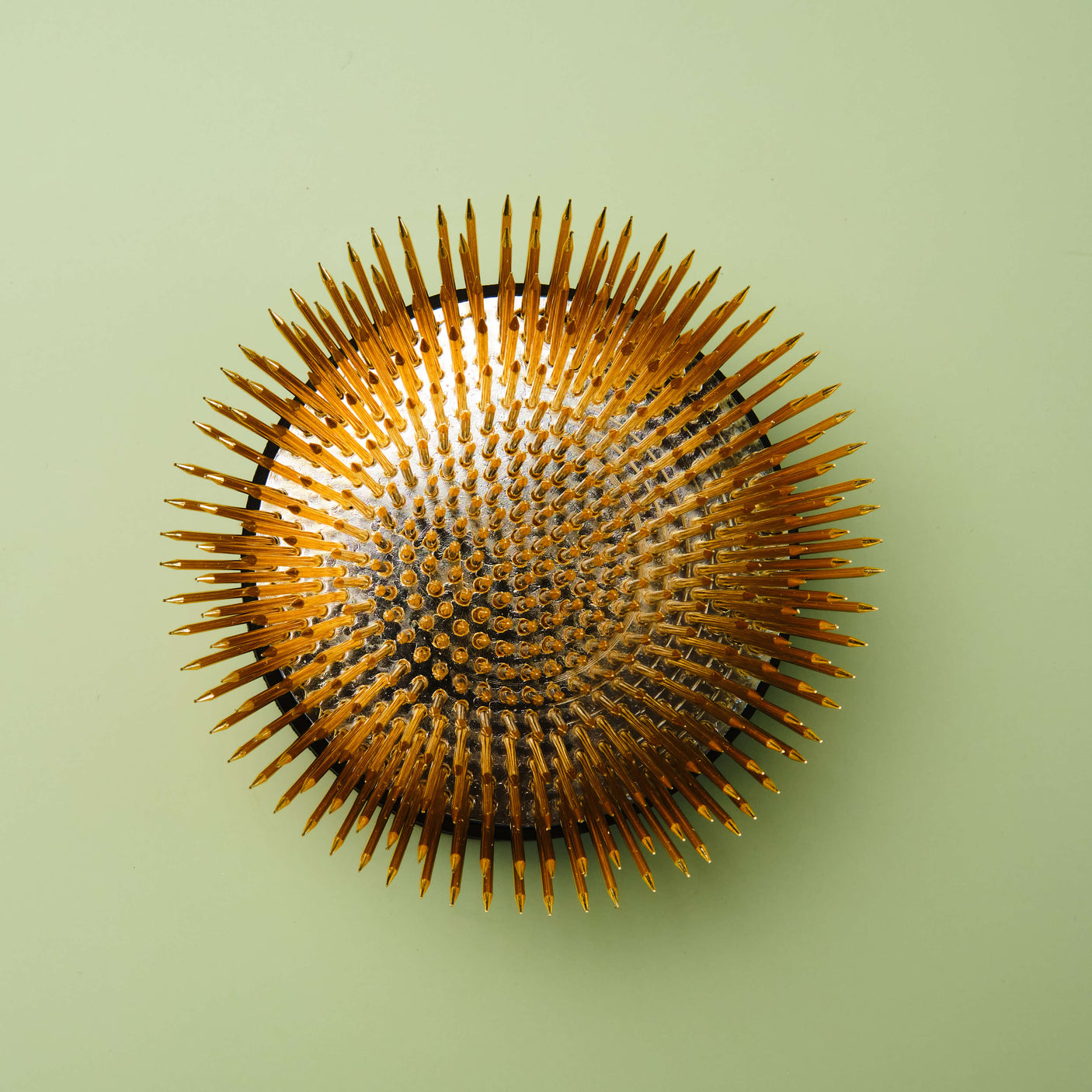 Hanaasobi Brass Ikebana Kenzan