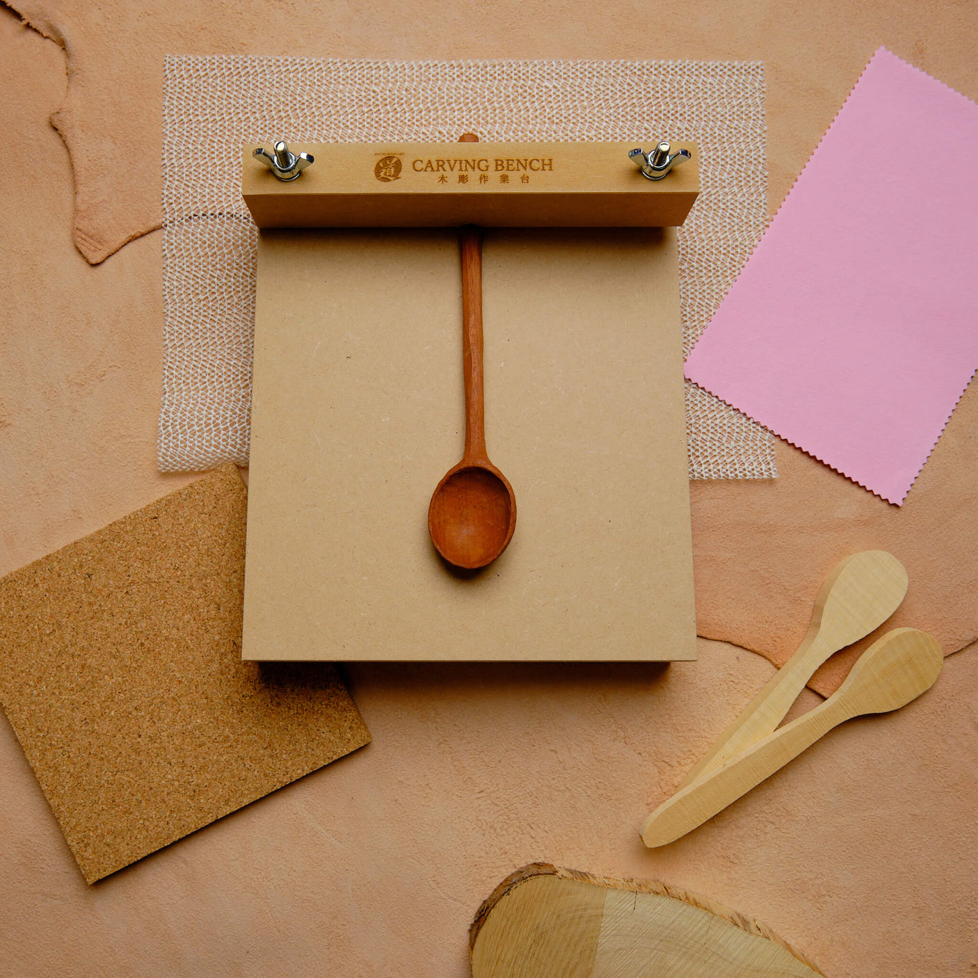 Compact Carving Bench