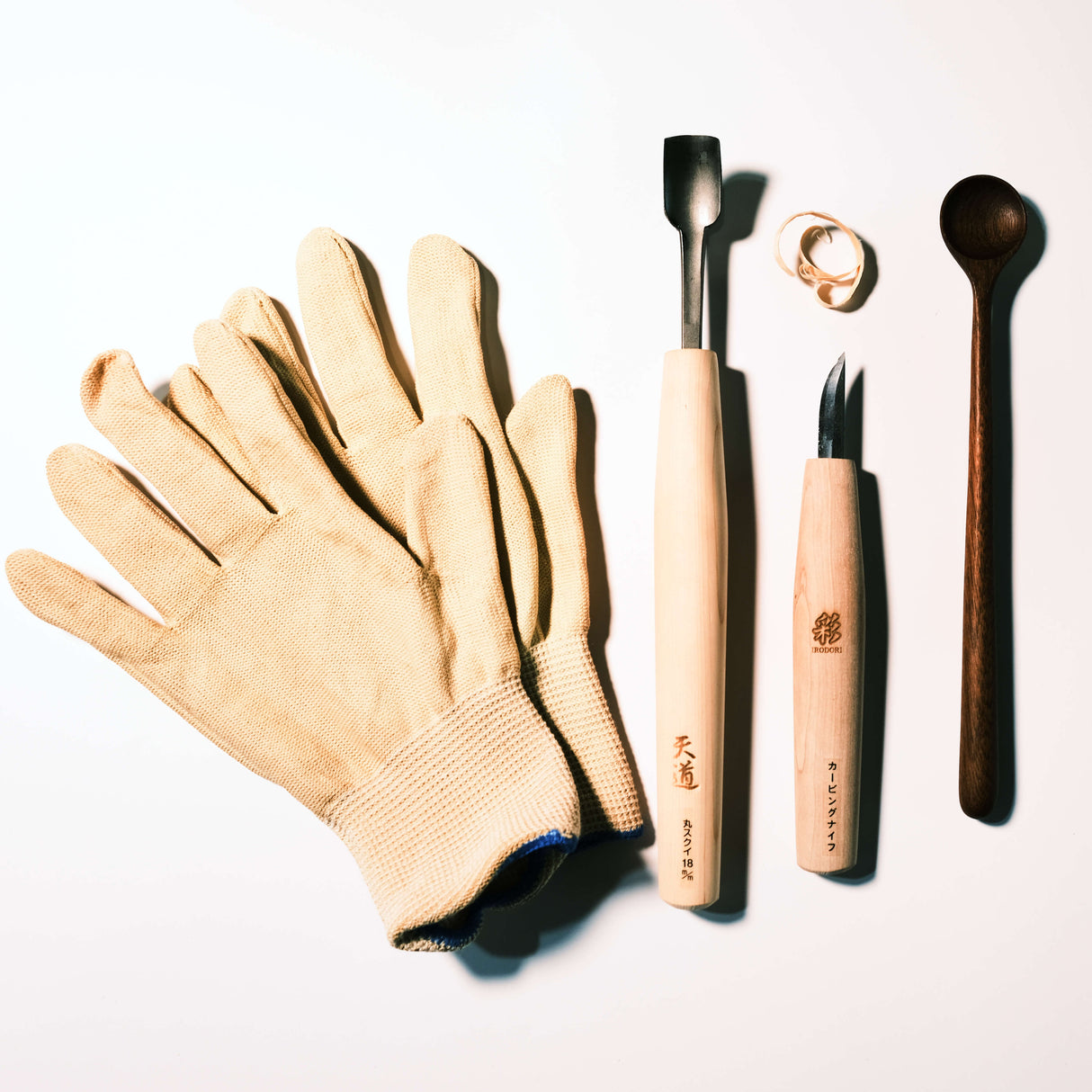 A Carving Set for Spoons