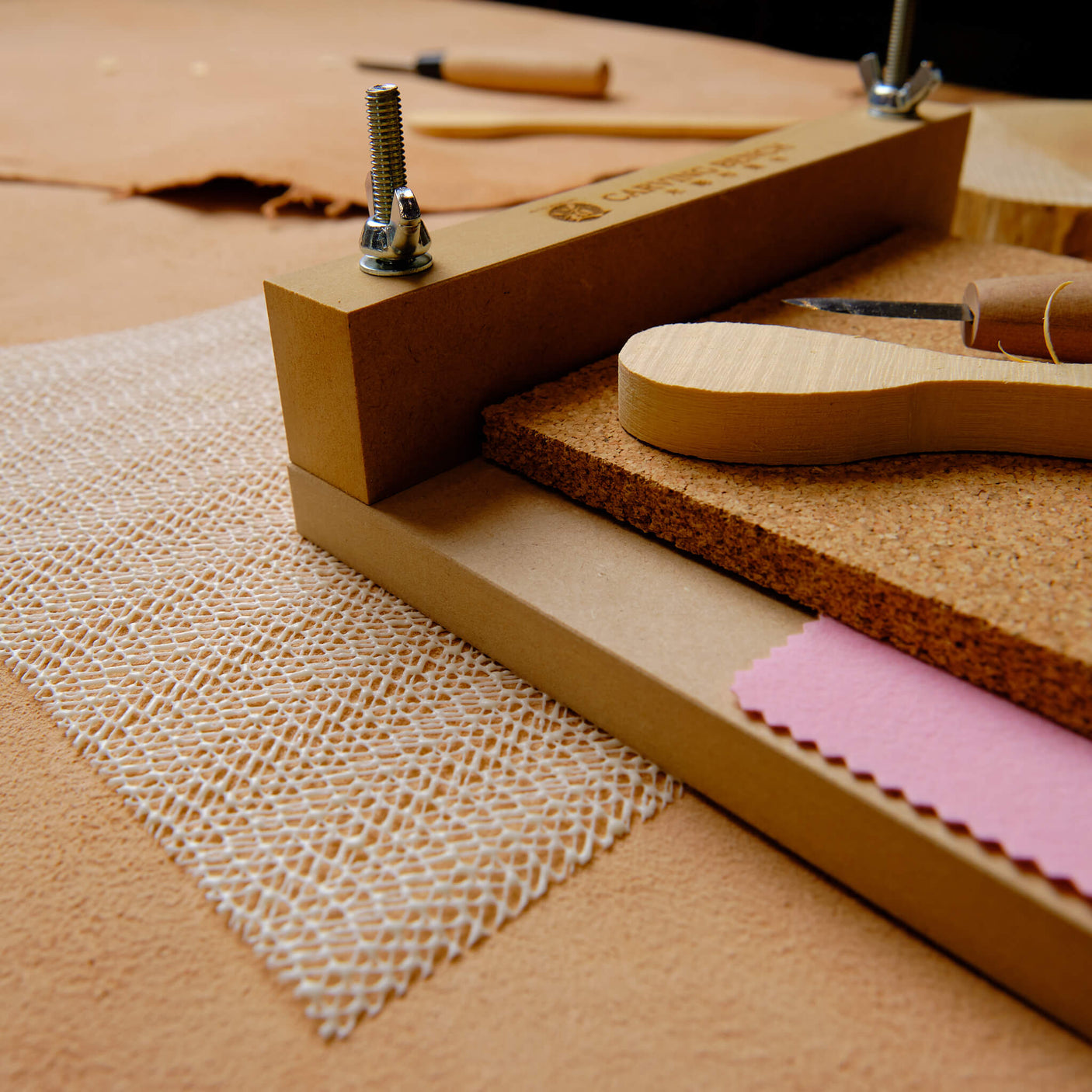 Compact Carving Bench