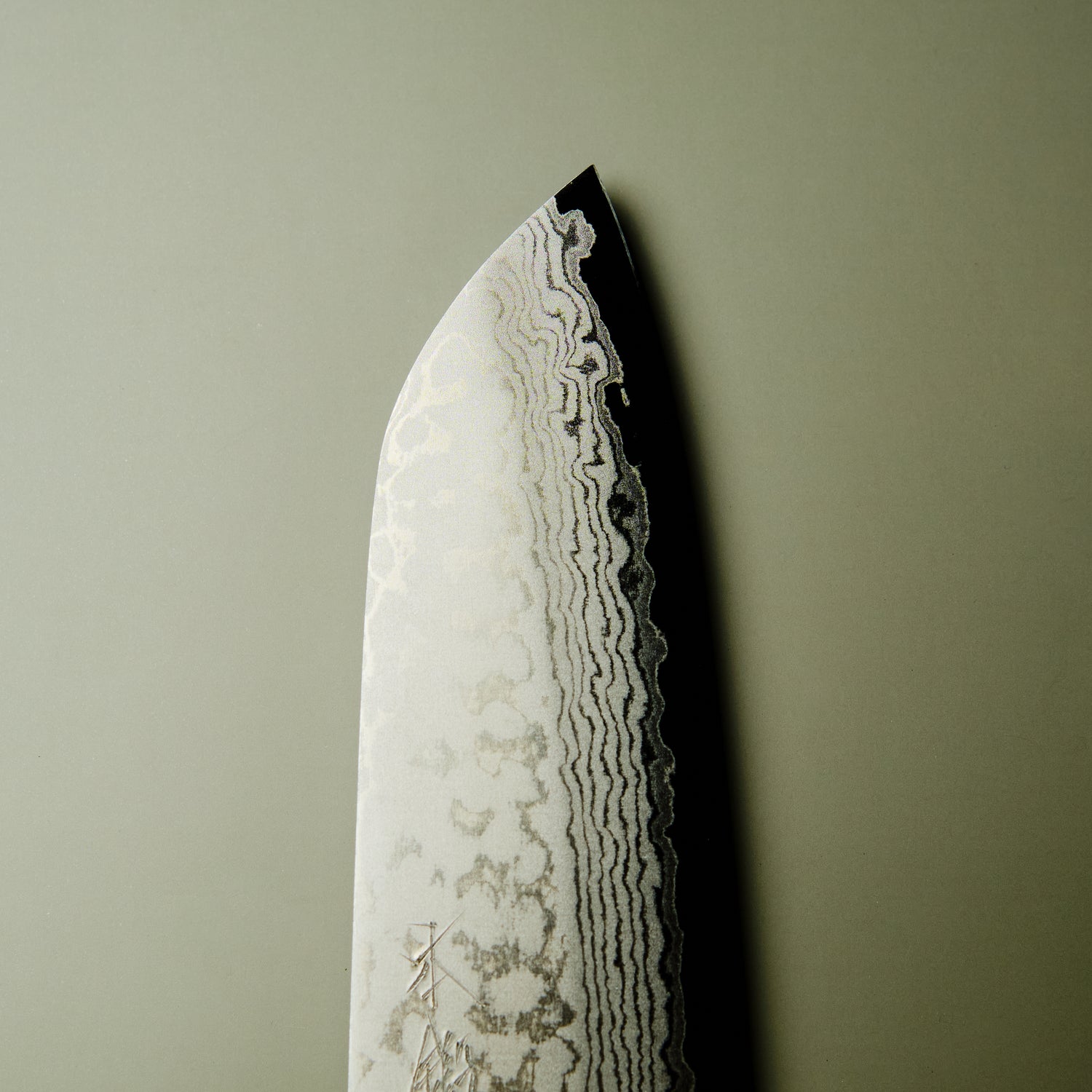 Damascus VG10 Santoku Knife - 165mm