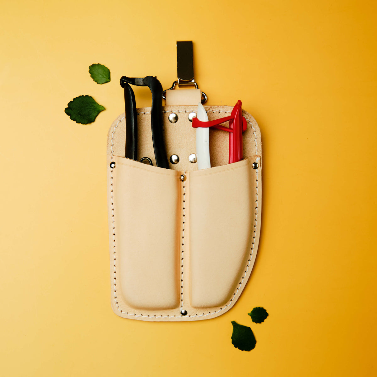 Double Leather Holster - Side by Side