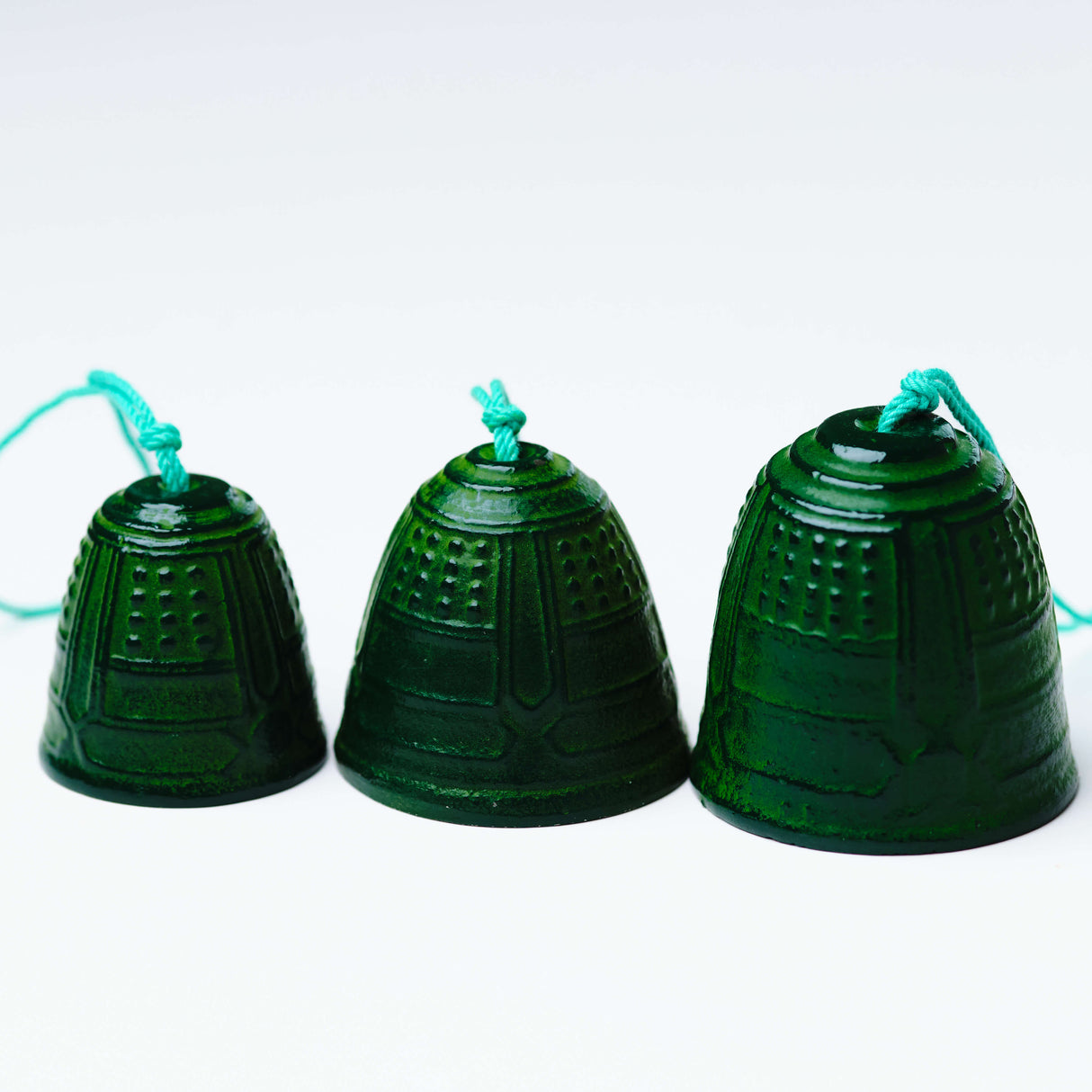 Furin Cast Iron Wind Bell 3 Piece Bundle