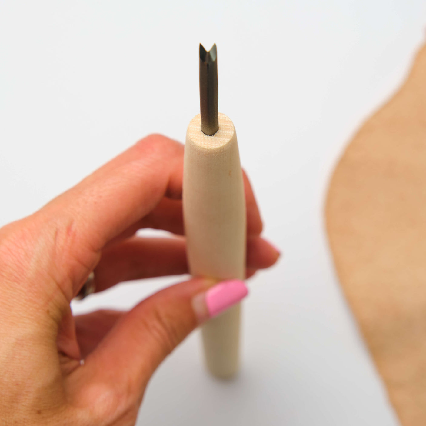 HSS Round Bottom curve V-gouge skew 3mm