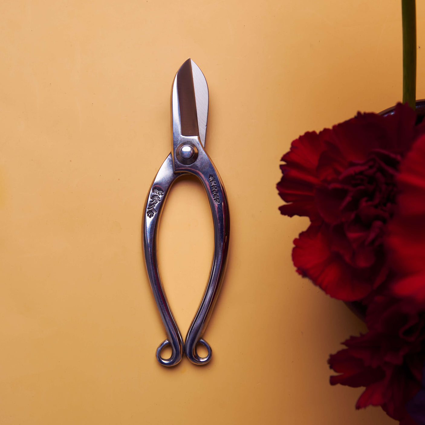 Handmade Japanese Stainless Steel Ikebana Shears