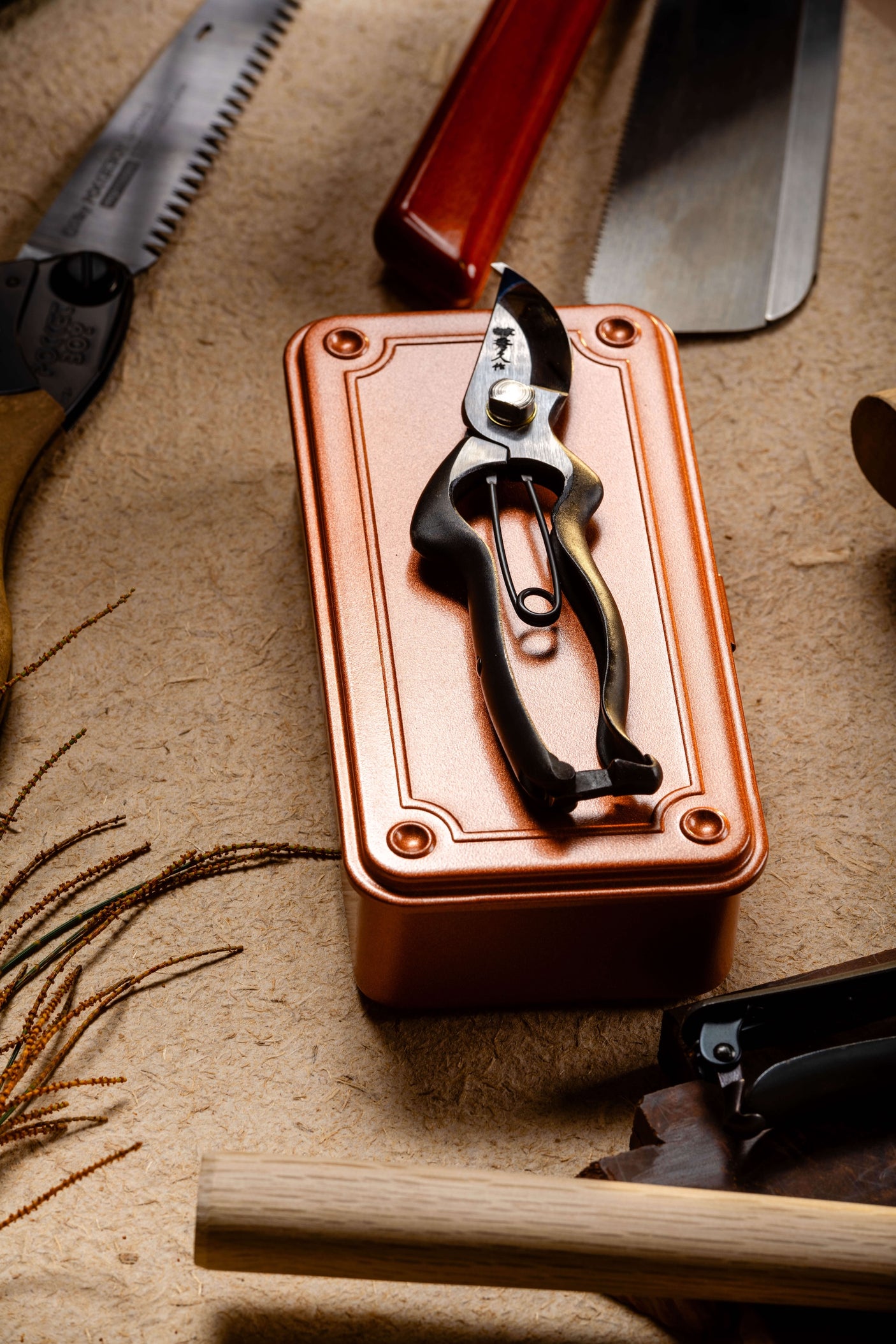 Handmade Japanese Secateurs - 180mm