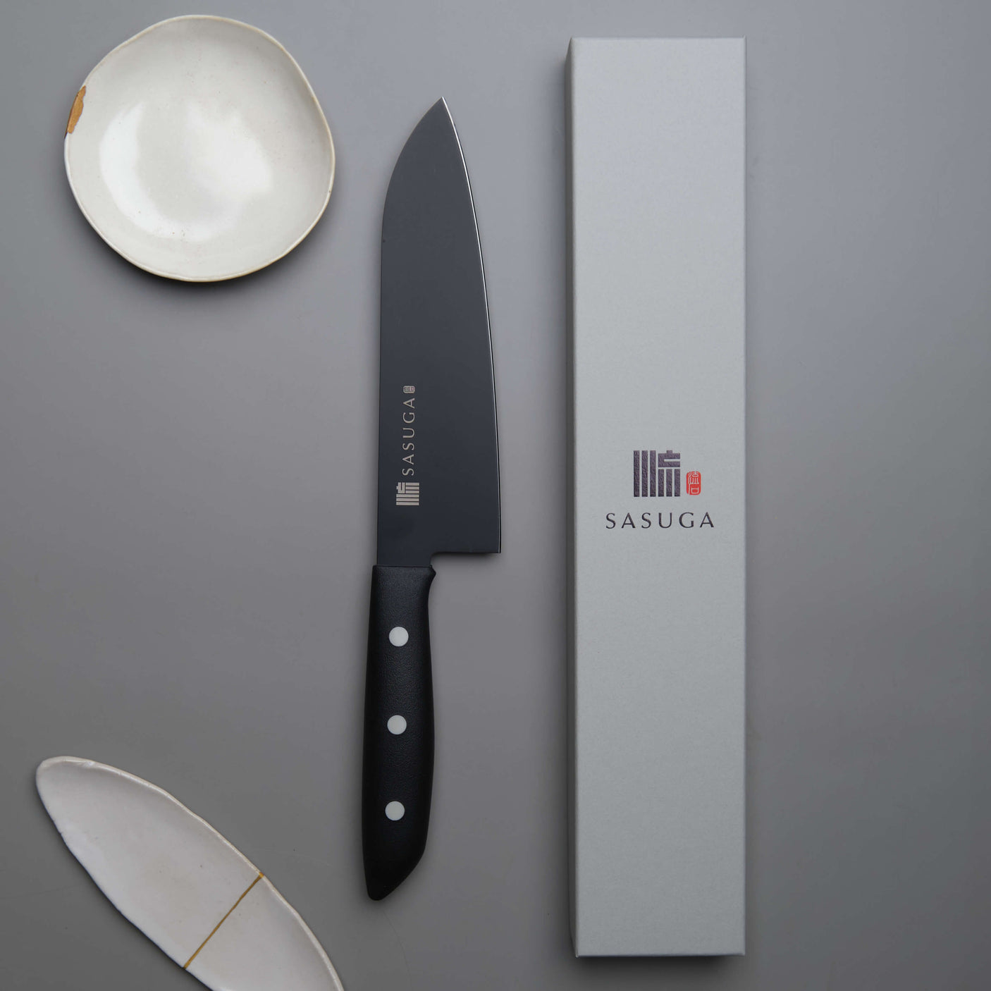 Japanese Santoku Chef Knife - 170mm