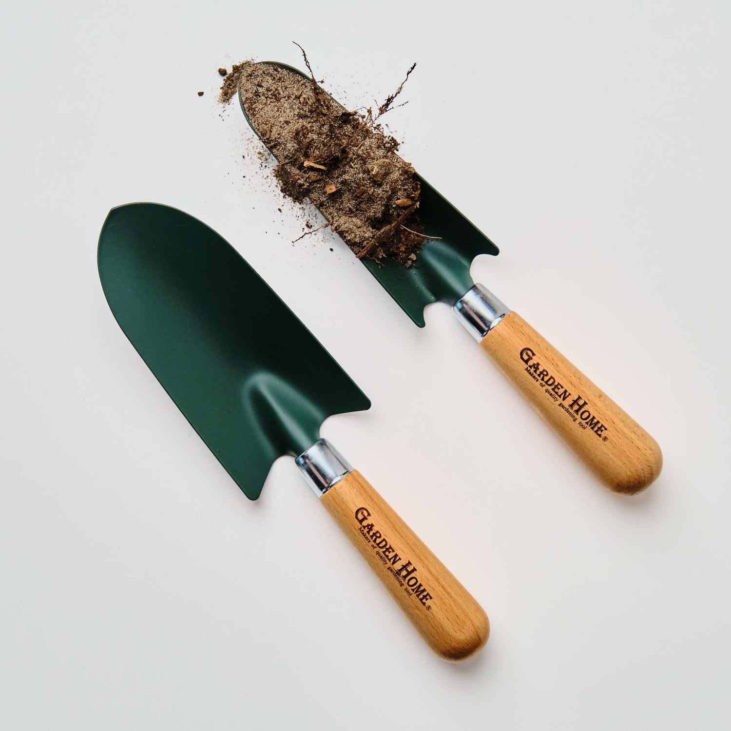 Narrow Blade Green Trowel