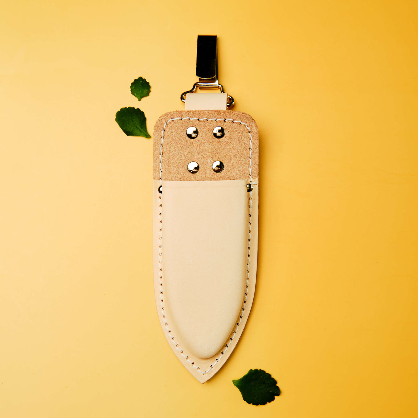 Leather Holster for Gardening Shears