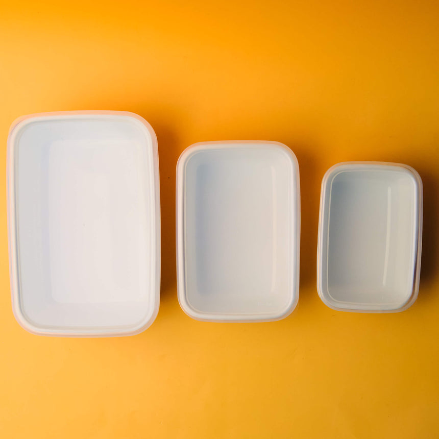 Noda Horo Enamel Rectangular Container with lid