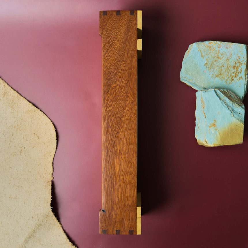 Wooden Knife Box Set | Rose Mahogany & Silver Ash