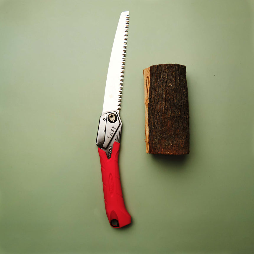 Gyokucho Razorsaw CAST 200mm folding pruning saw - extra large teeth