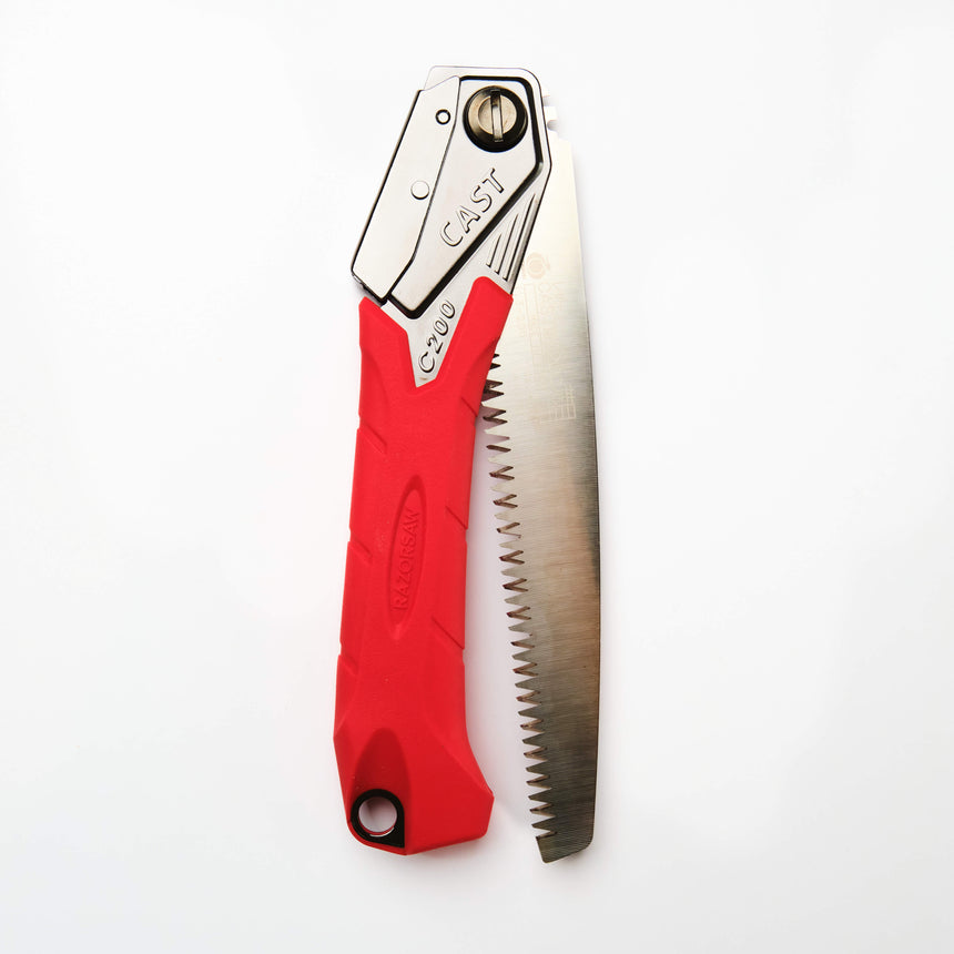 Gyokucho Razorsaw CAST 200mm folding pruning saw - extra large teeth