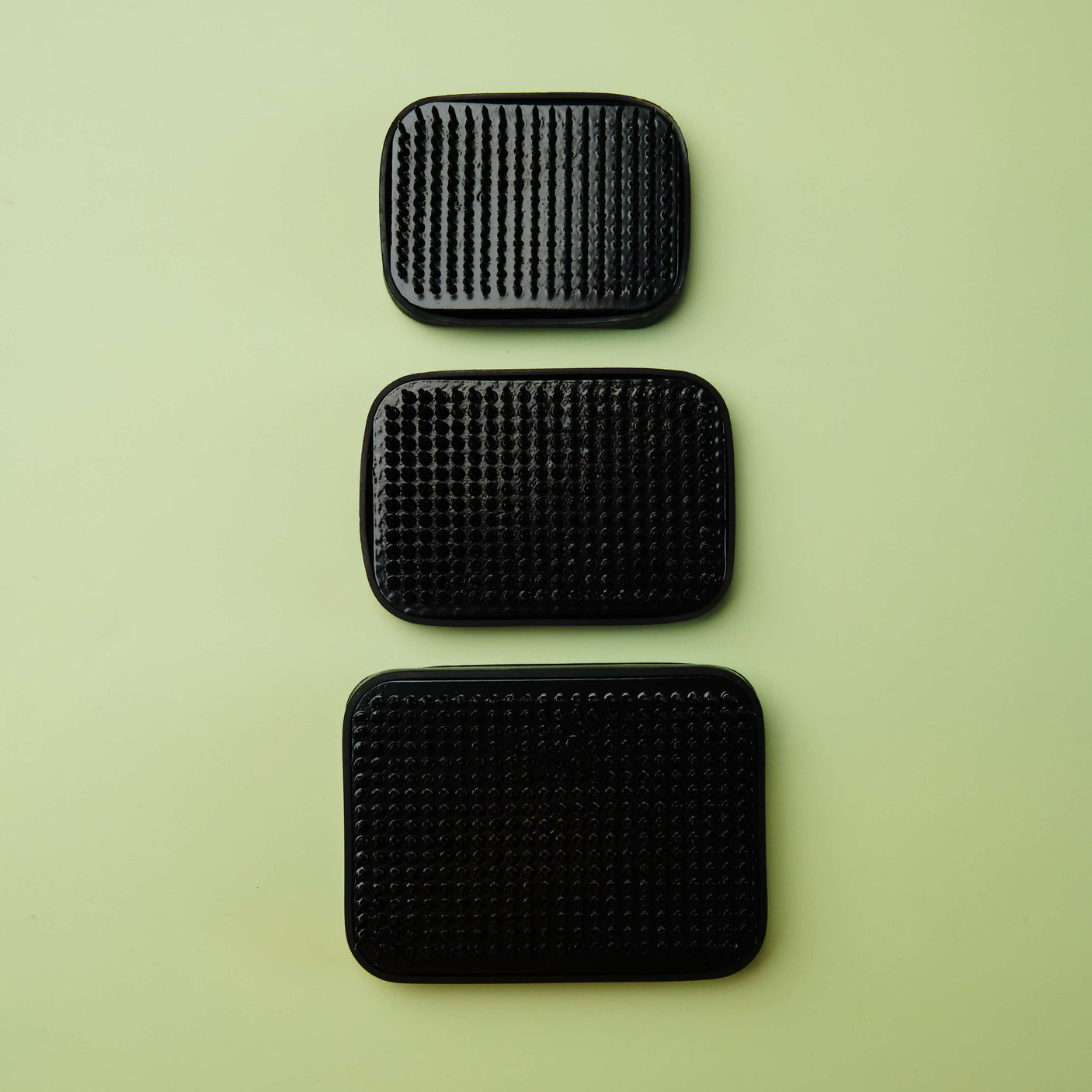 Rectangular Ikebana Kenzan - Black