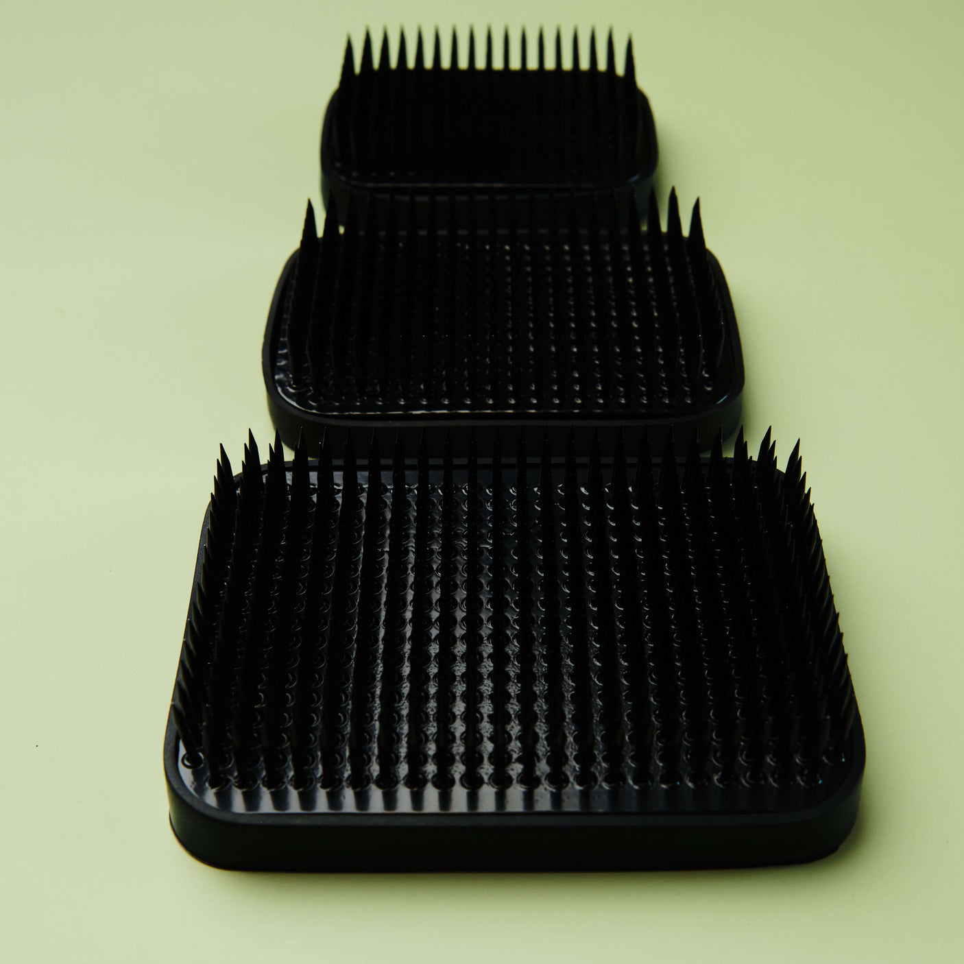 Rectangular Ikebana Kenzan - Black