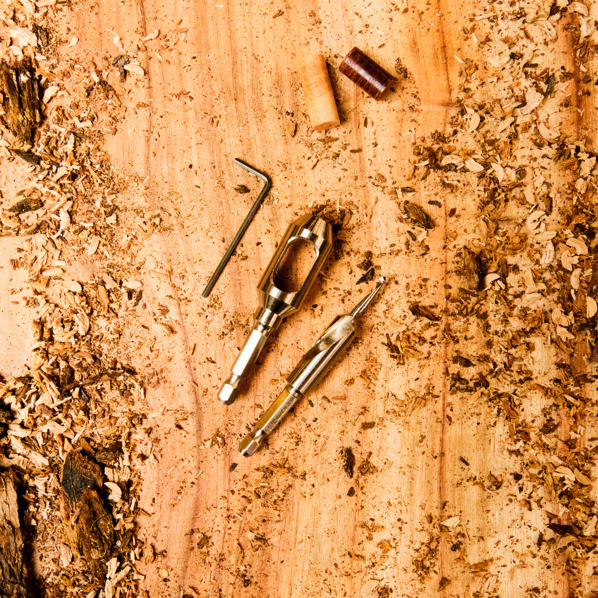 Star-M Carbon Steel, Countersink and Plug Cutter Set