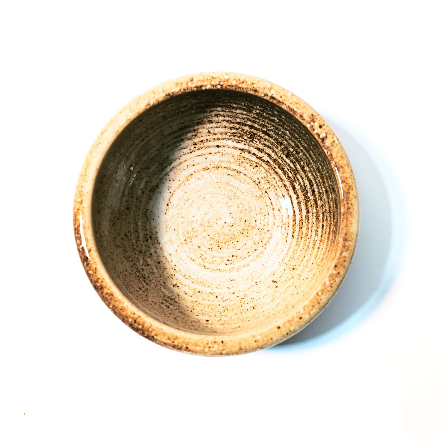 Sand Beige Glazed Ikebana Vase