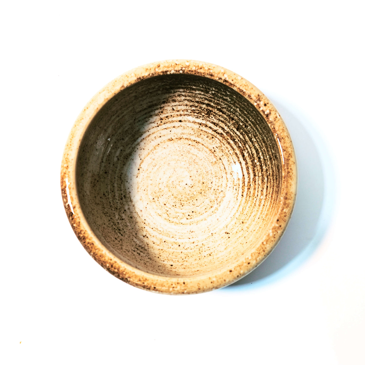 Sand Beige Glazed Ikebana Vase