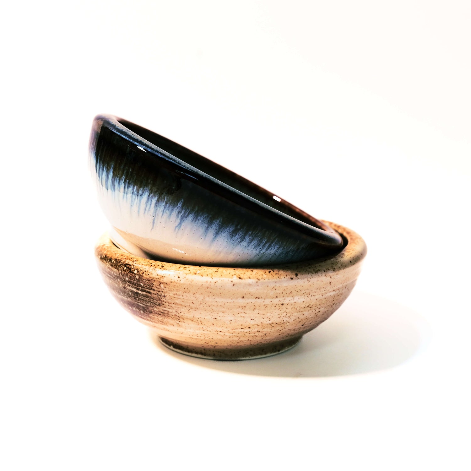 Sand Beige Glazed Ikebana Vase