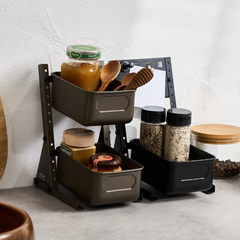 TOYO HBS Desktop Organiser (Titanium)