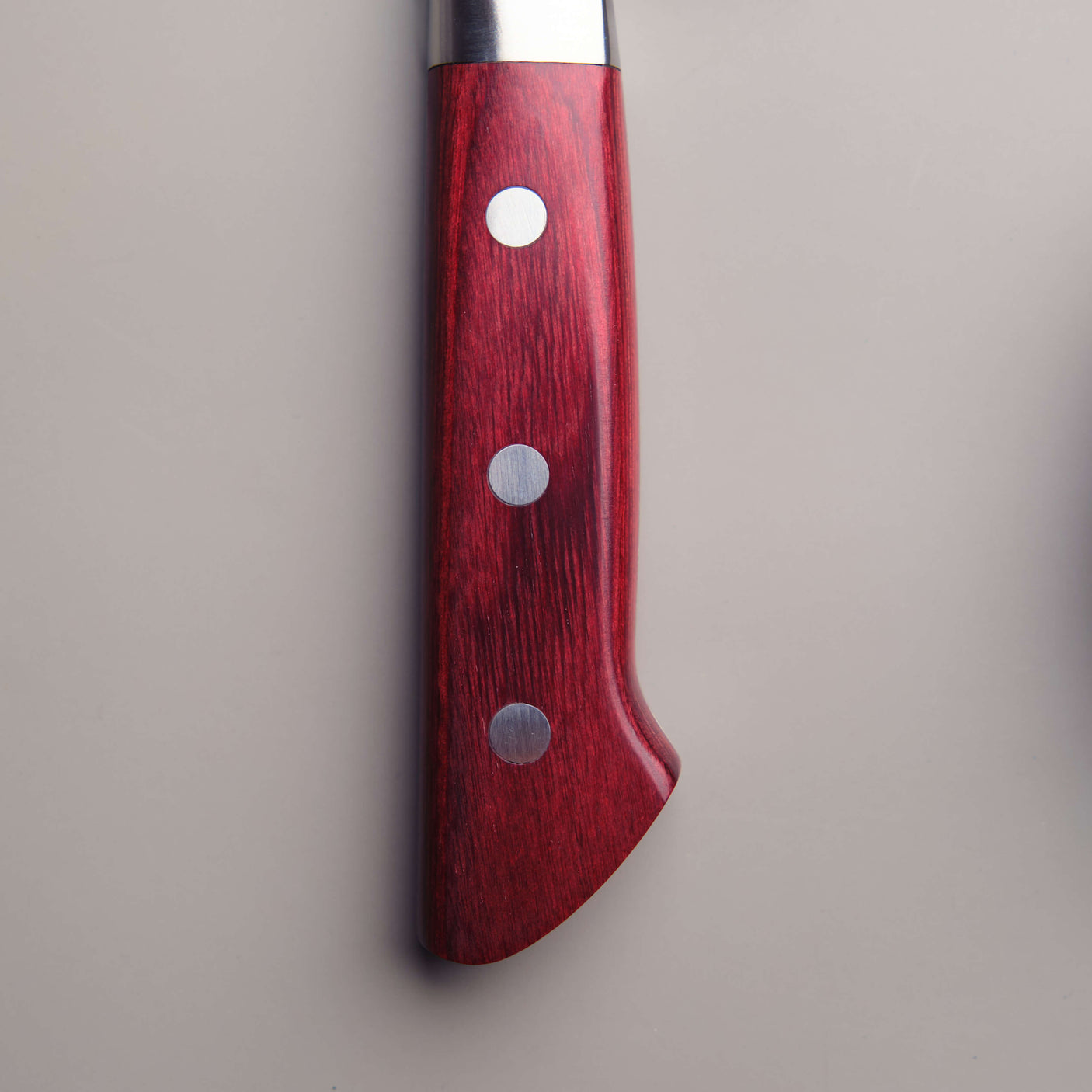 Seki Souma Gyuto Knife with Red Handle - 180mm