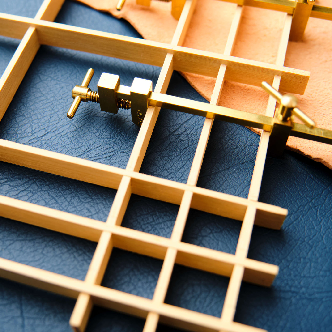 Hatagane Solid Brass Clamps 6 Piece Set