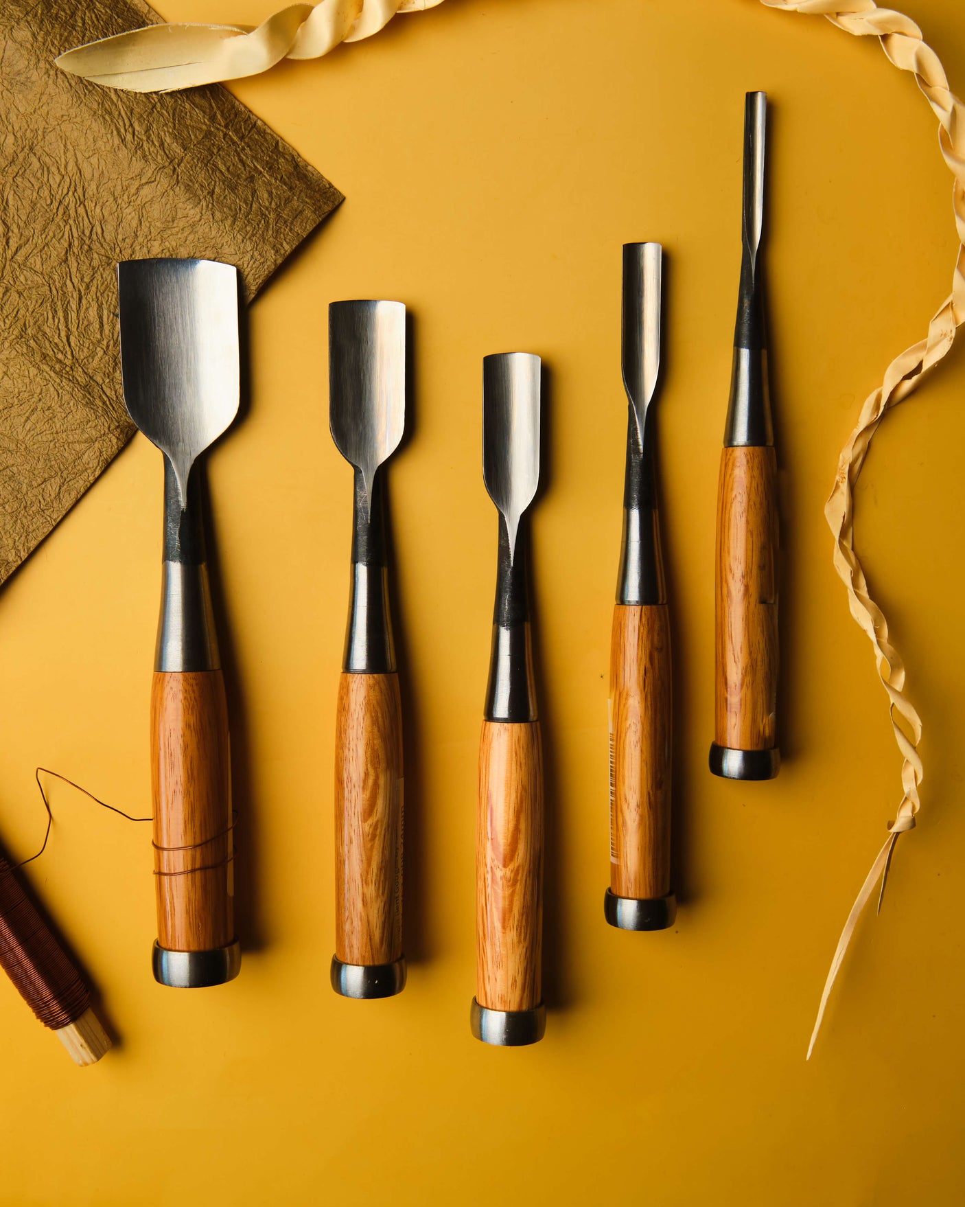 Slight Bent Gouges by Kawasei