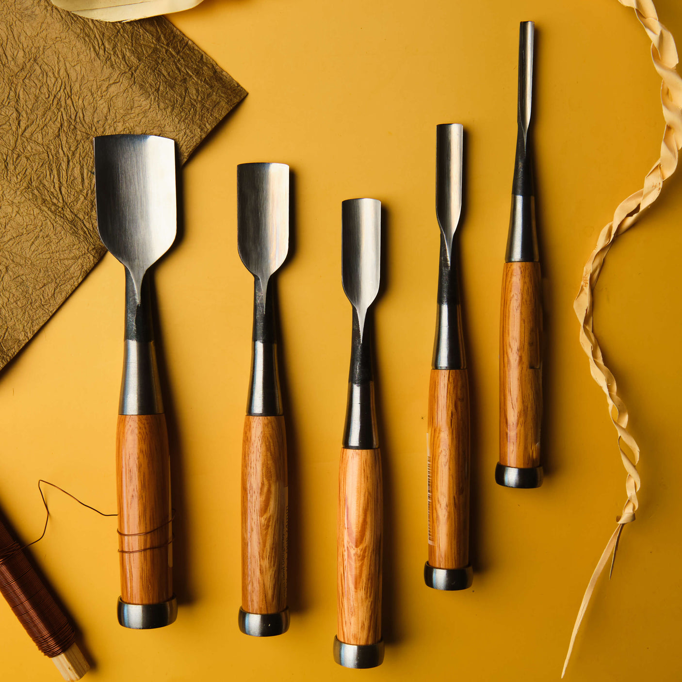 Slight Bent Gouges by Kawasei