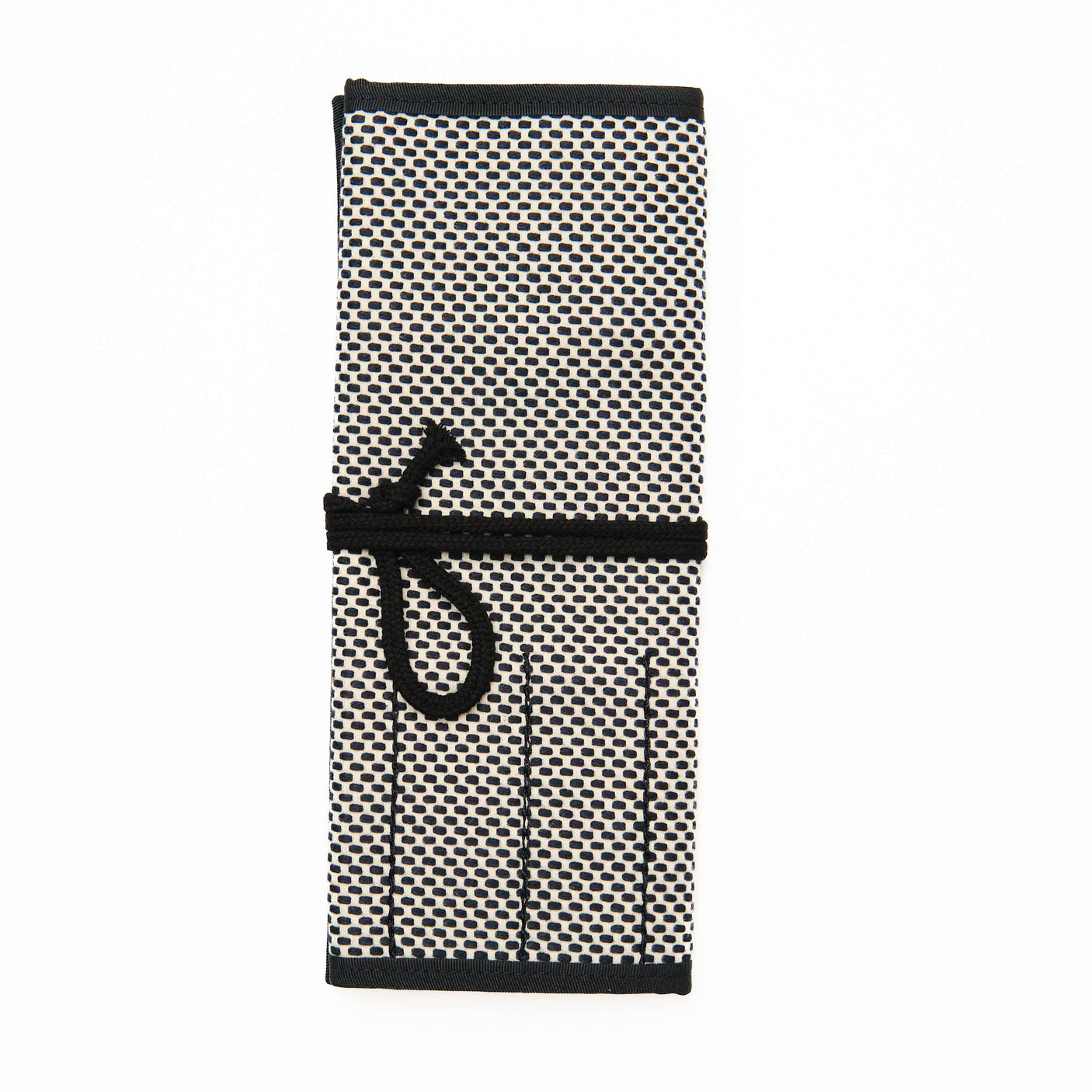 Small Tool Roll - 8 Pocket - Black & White