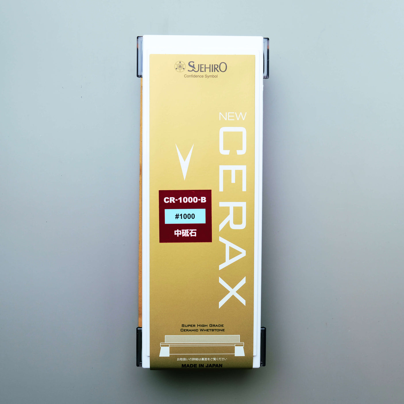 Suehiro Japanese Whetstone - New Cerax #1000 Grit (CR-1000-B Large)