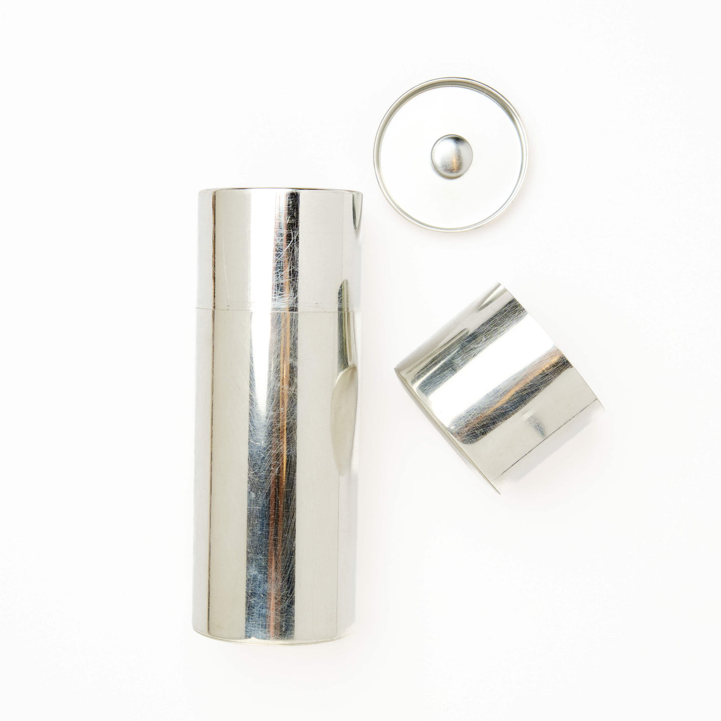 SyuRo Round Tin Container - Tall