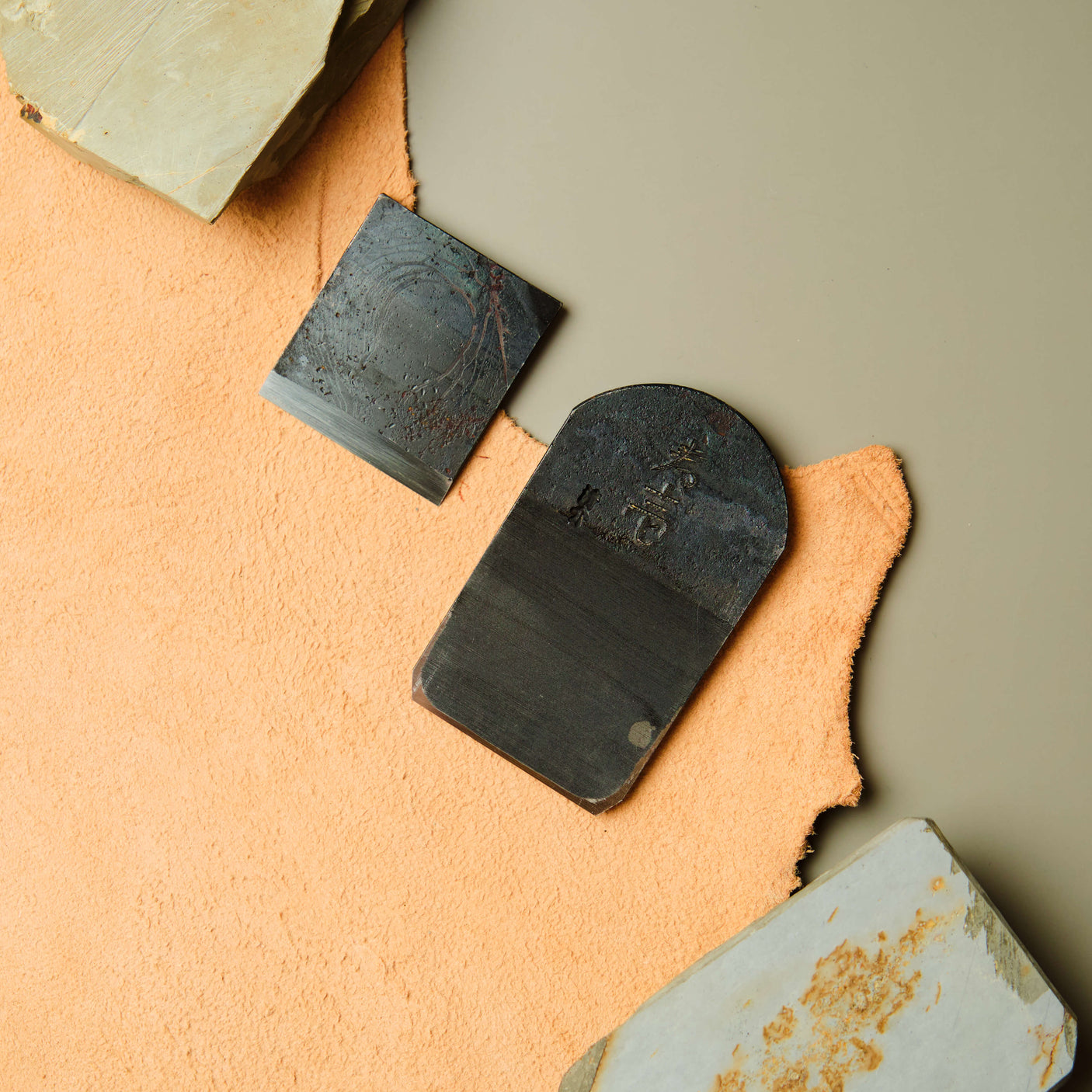 54mm Hiraganna - Blue Paper Steel