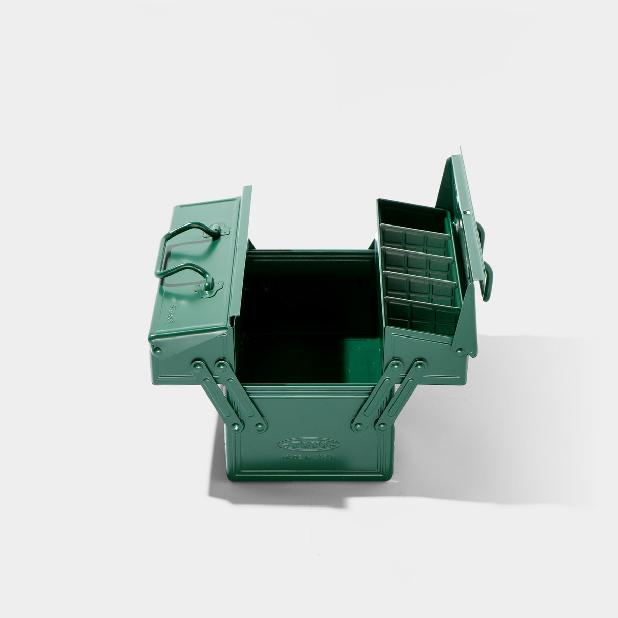 TOYO Cantilever Toolbox ST-350 AG (Antique Green)