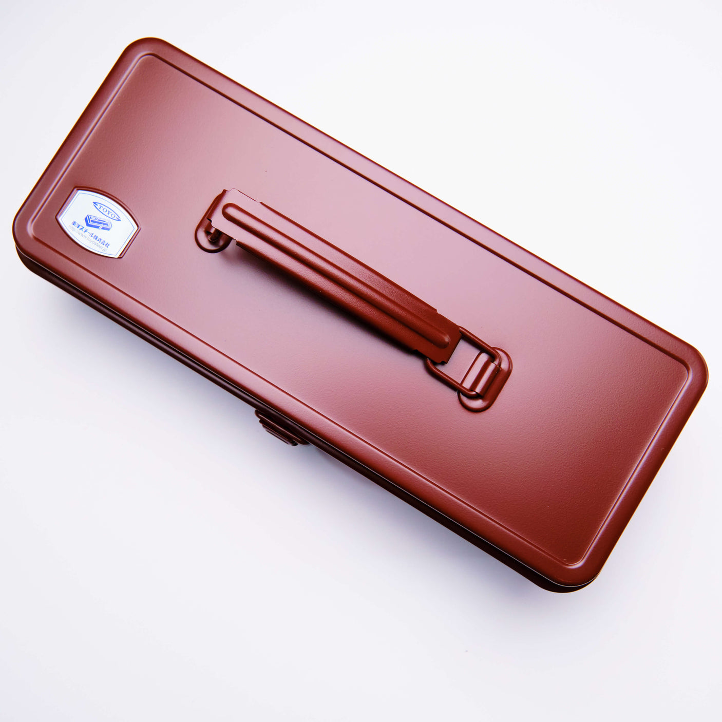 TOYO Trunk Shape Toolbox T-320-AB (Antique Brown)