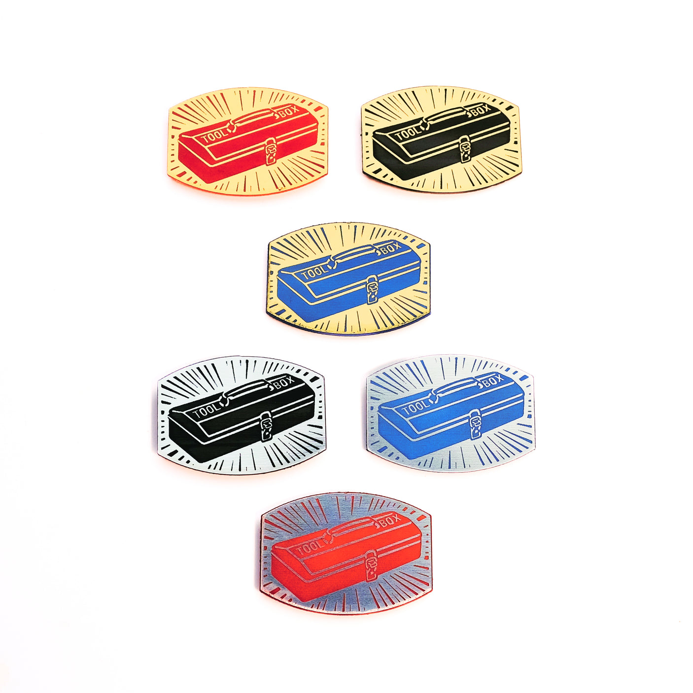 Toyo Steel Badges - New Designs