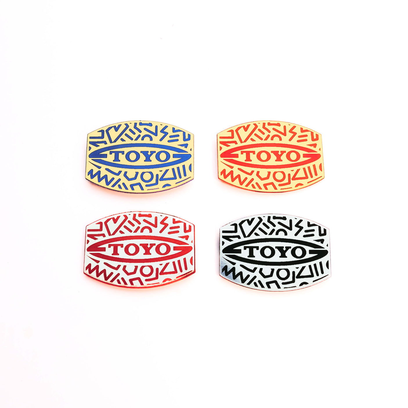 Toyo Steel Badges - New Designs