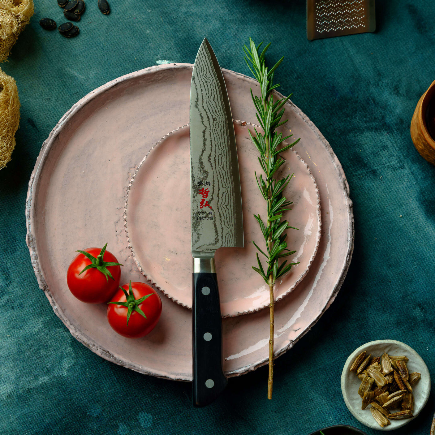 Tetsuhiro Gyuto Kitchen Knife - 175mm