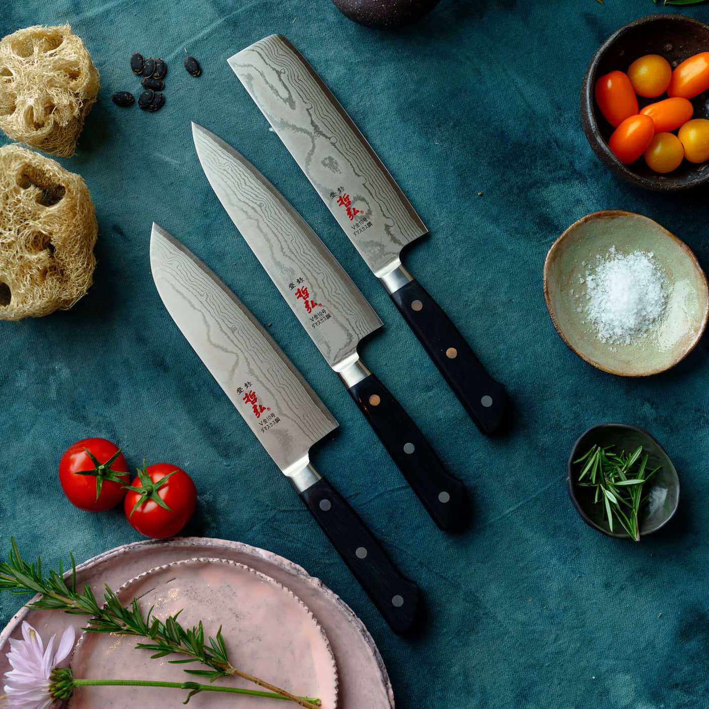 Tetsuhiro Santoku Kitchen Knife - 170mm