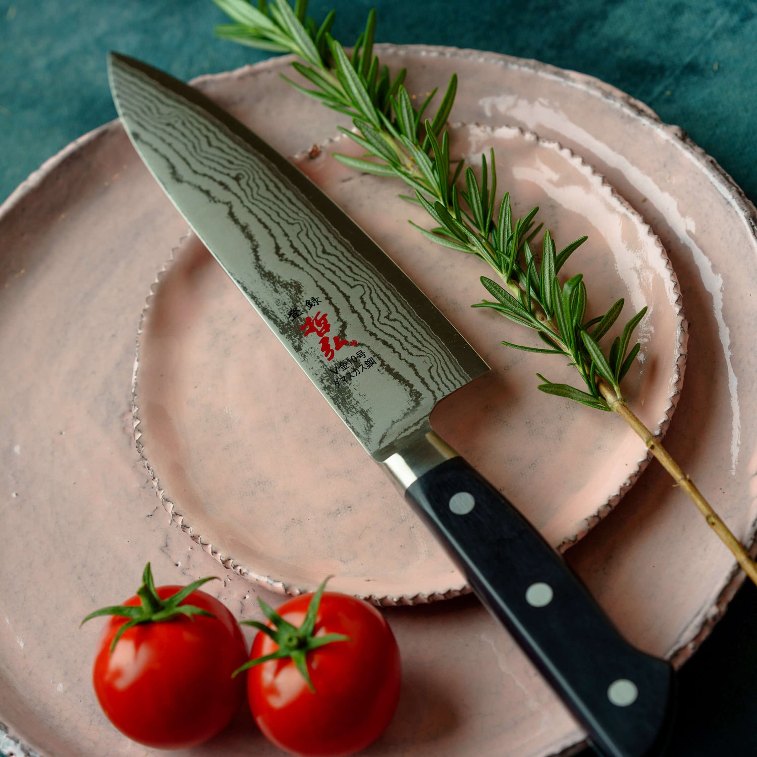 Tetsuhiro Santoku Kitchen Knife - 170mm