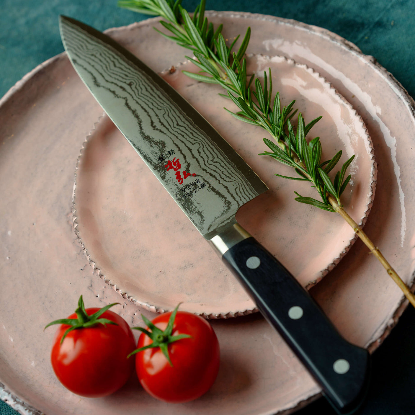 Tetsuhiro Santoku Kitchen Knife - 170mm