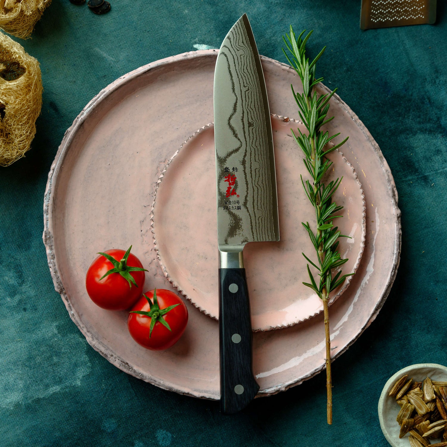 Tetsuhiro Santoku Kitchen Knife - 170mm