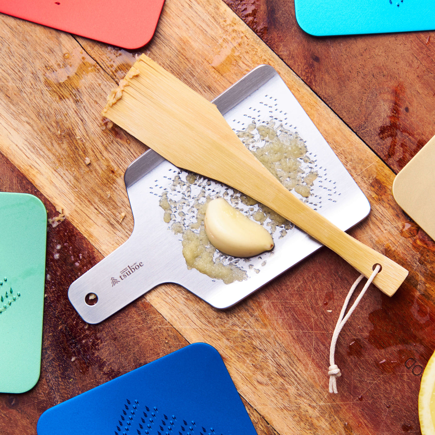 Tsuboe Bamboo Grater Brush