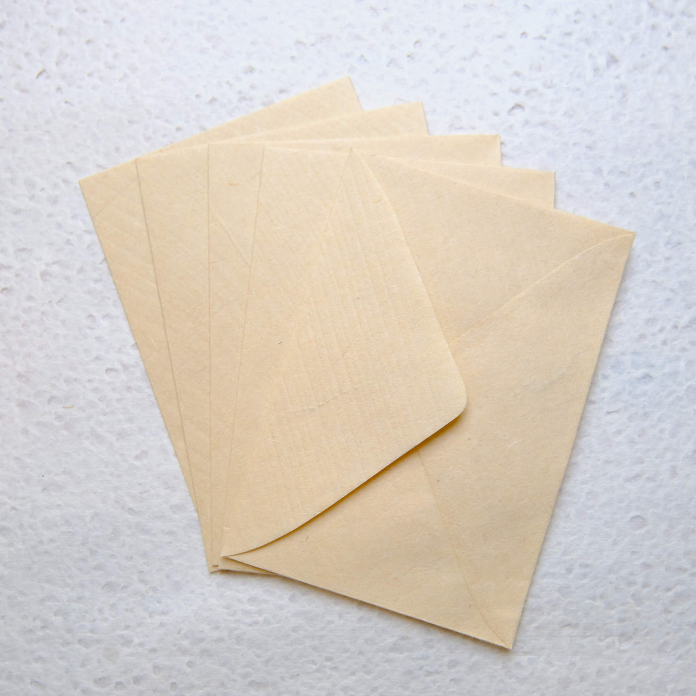 Wood Grain Embossed Kozo Letter Envelopes