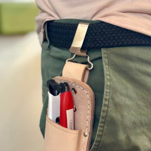 Double Leather Holster - Piggyback