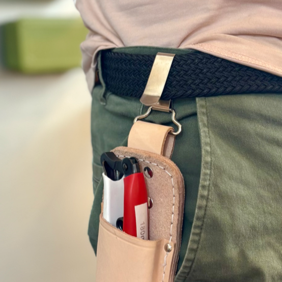 Leather Holster for Gardening Shears