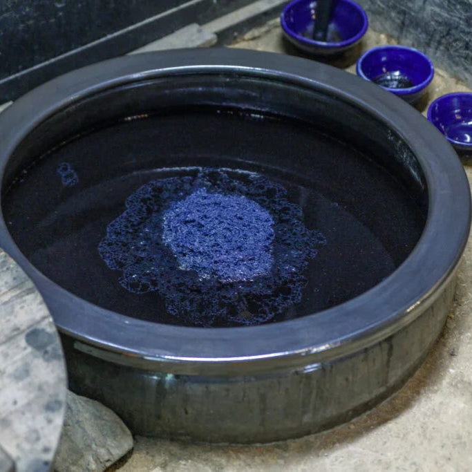 Tenugui Indigo - Gradient Shibori